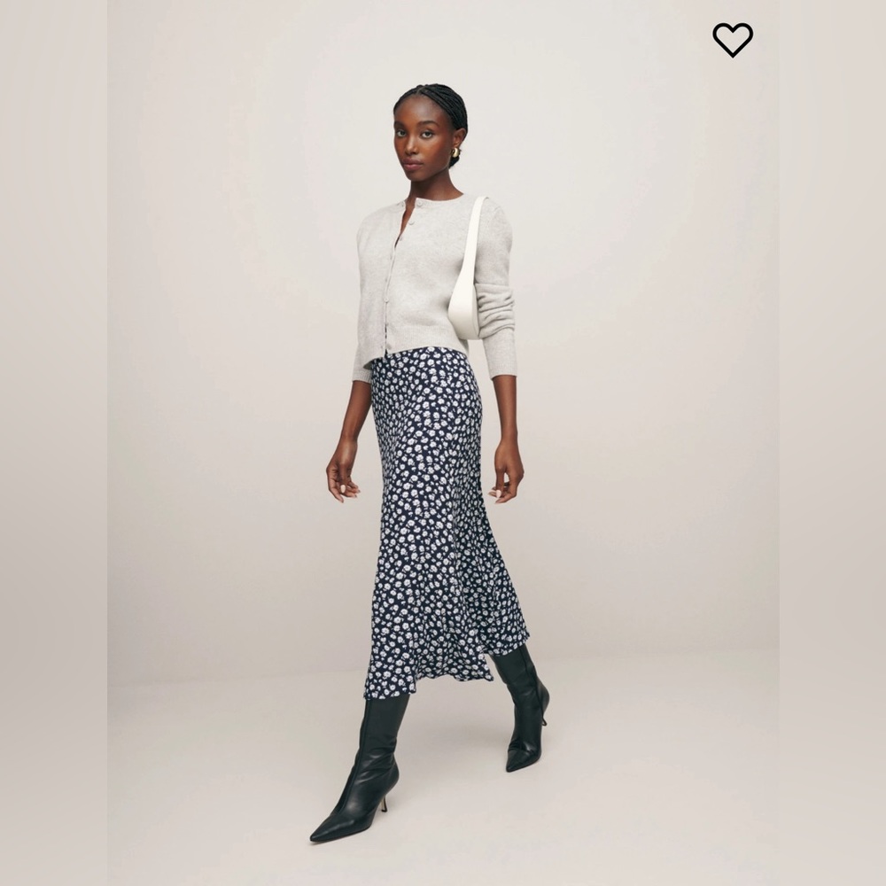 Reformation Bea Skirt in Lottie *LIKE NEW*